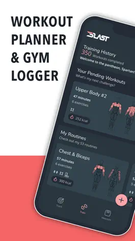 Game screenshot Blast - Gym Workout Tracker mod apk