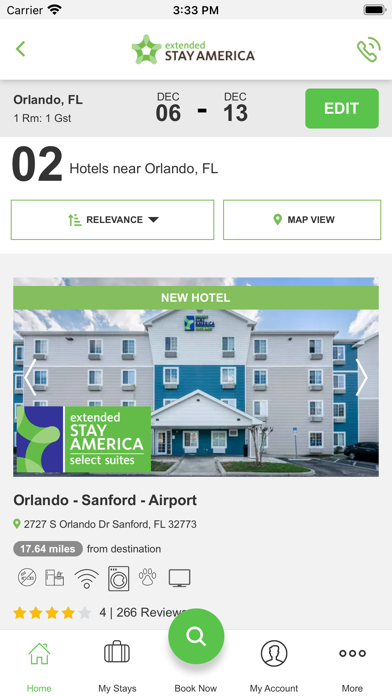 Extended Stay America Screenshot