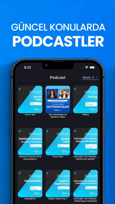BAURadyo Canlı Yayın & Podcast Screenshot