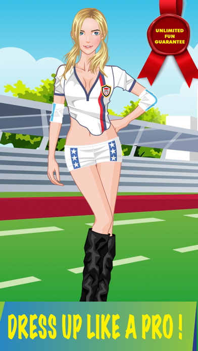 Sports Girl Fashion DressUp HD Screenshot