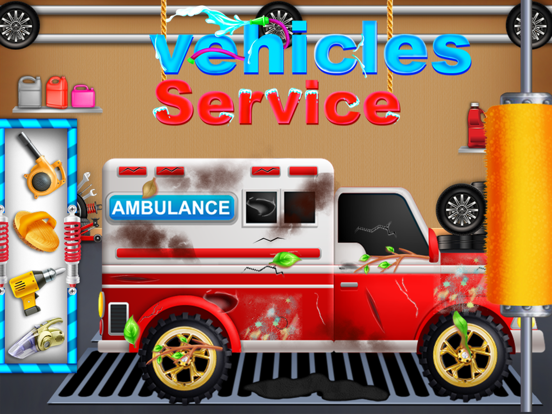 Car Washing & Repairing Garage iPad screenshot