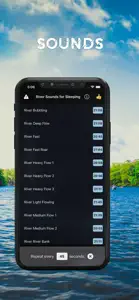 River Sounds for Sleeping screenshot #2 for iPhone