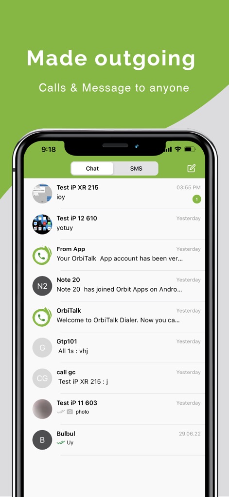 OrbiTalk- ROL Calling & IM APP - Social Networking App | MWM