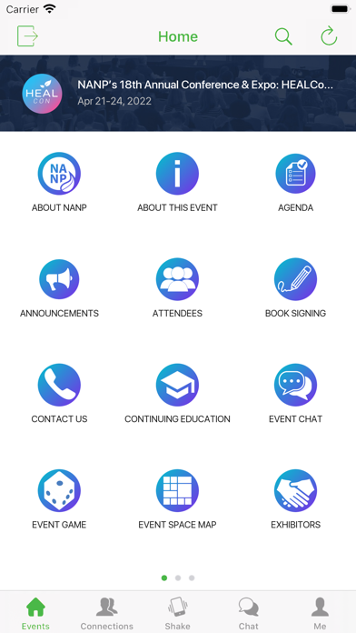 HEALCon NANP Conference & Expo Screenshot
