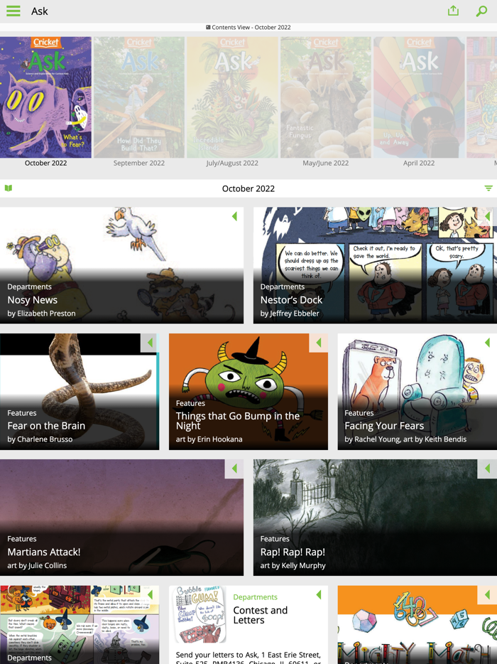 Ask Magazine Science and arts