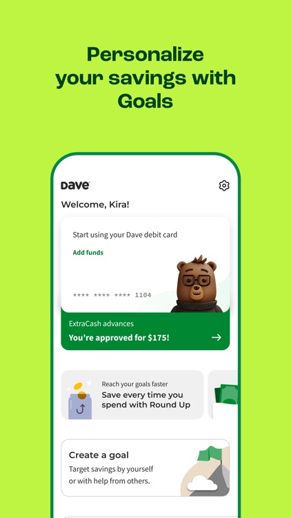 Dave - Banking & Cash Advance screenshot-5