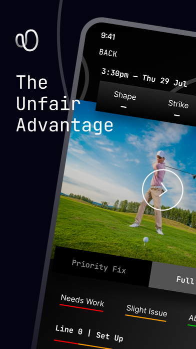 uCOACHu Golf Swing Analyser Screenshot