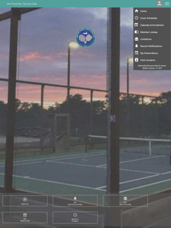 Nantucket Platform Tennis iPad screenshot 4 - Sports app