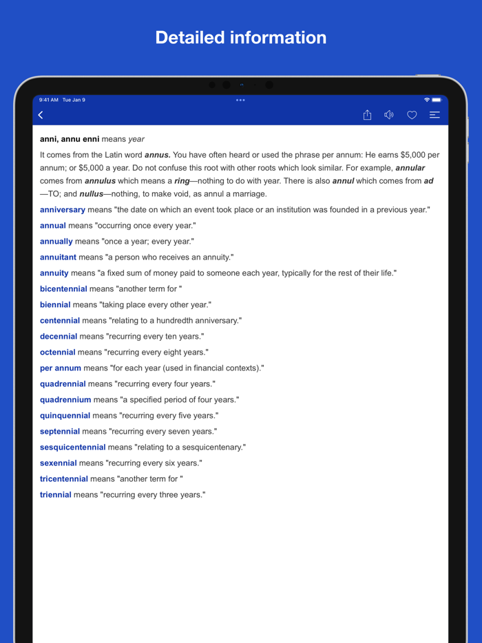 Vocabulary for IELTS TOEFL