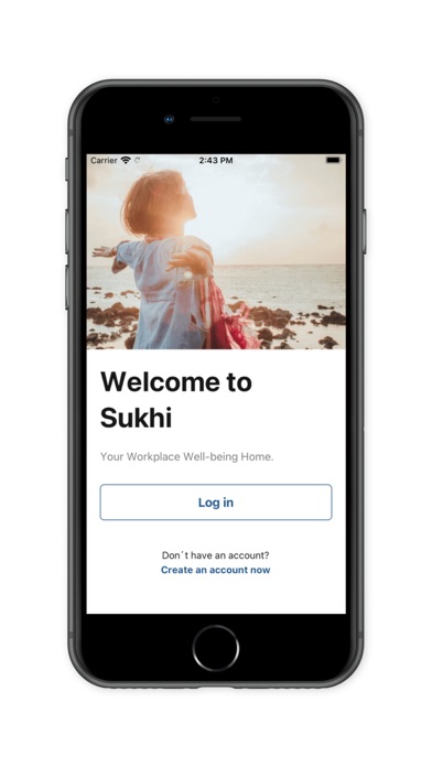 Sukhi Workplace Well-being Screenshot