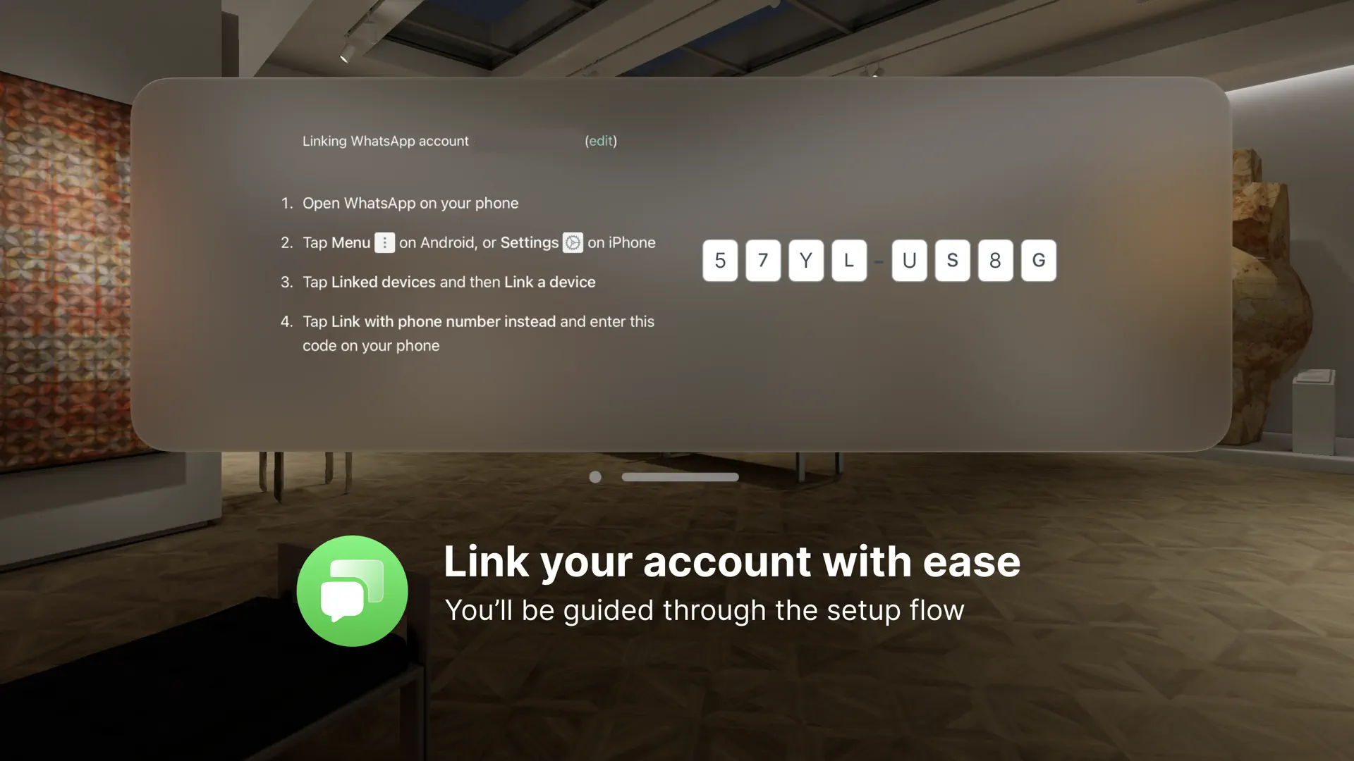 Spatial Message screenshot 2