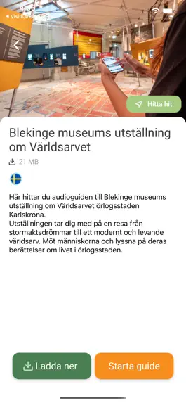 Game screenshot Blekinge läns museum hack