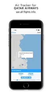 air tracker for qatar airways iphone resimleri 4