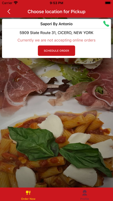 Sapore By Antonio Screenshot