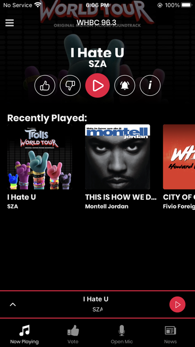96.3 WHBC HD3 Screenshot