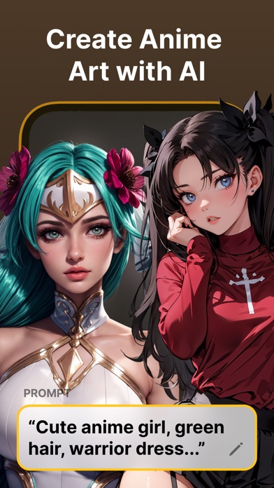 Anime Art - AI Girl Generator Screenshot
