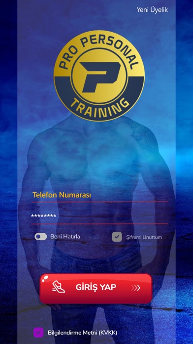 Pro Personal Training Screenshot