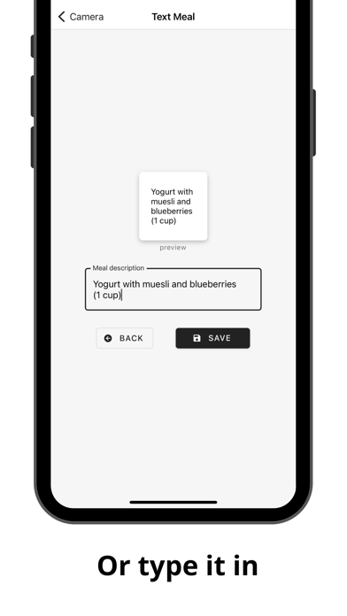 SnapLose: Food Photo Journal Screenshot