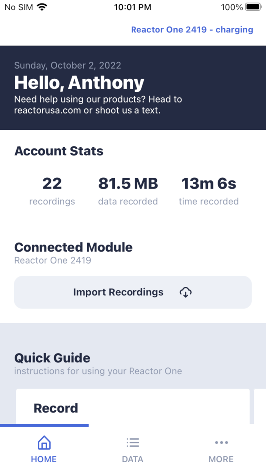 #1. Reactor One (iOS) 由: Reactor LLC (AZ)