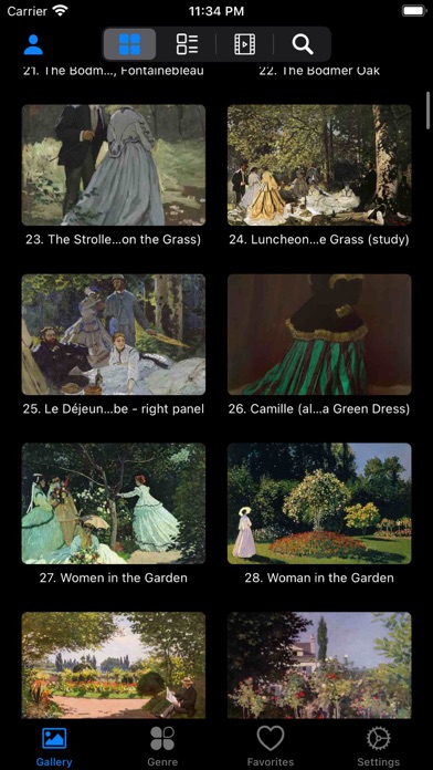 Artlist - Monet Collection Screenshot