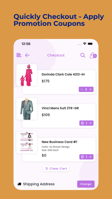 Designer Church Suits Screenshot