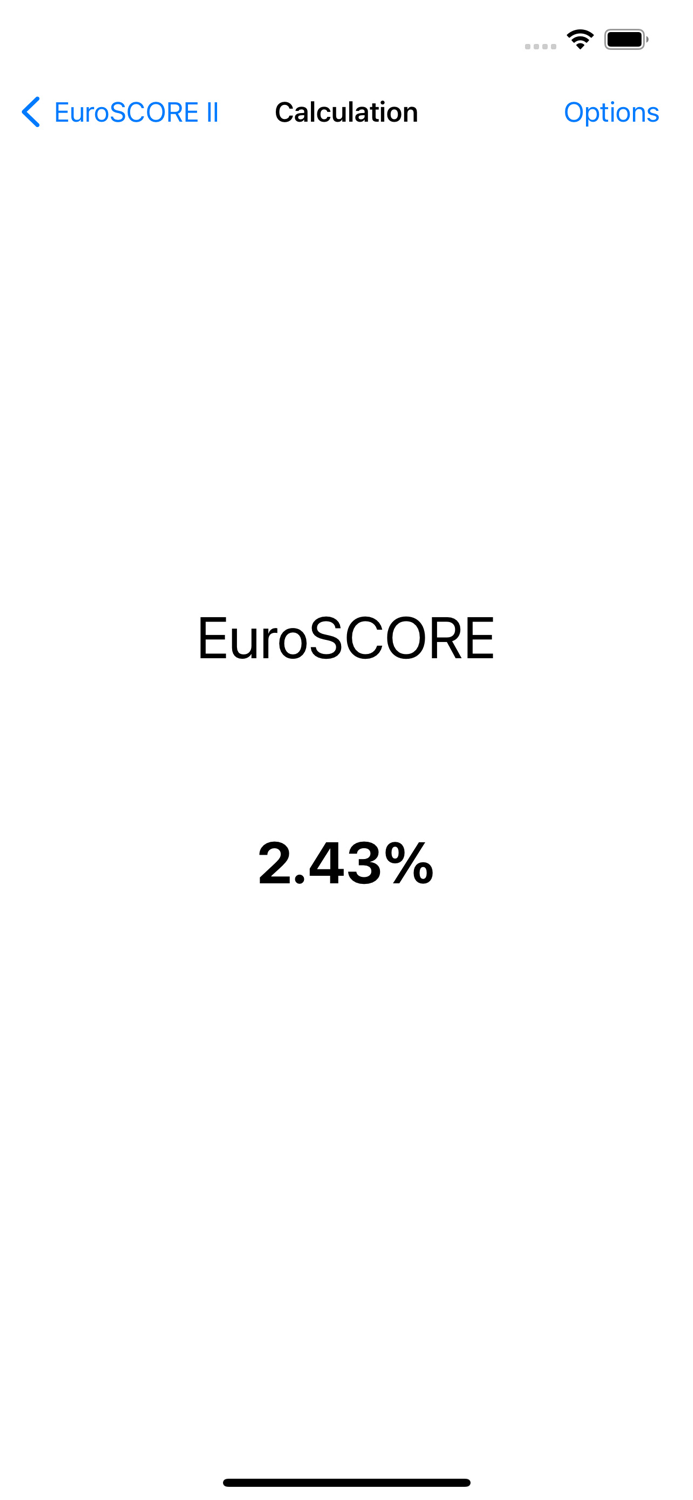 EuroSCORE II