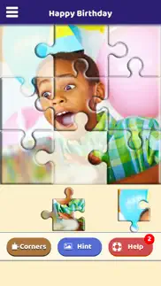 happy birthday puzzle iphone screenshot 1