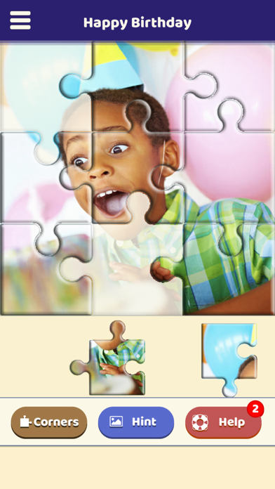 Happy Birthday Puzzle Screenshot