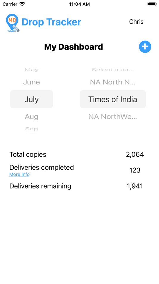 #3. Mag Drop Tracker (iOS) Bởi: Shertech Information Services