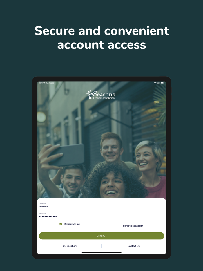 Seasons FCU Mobile Money