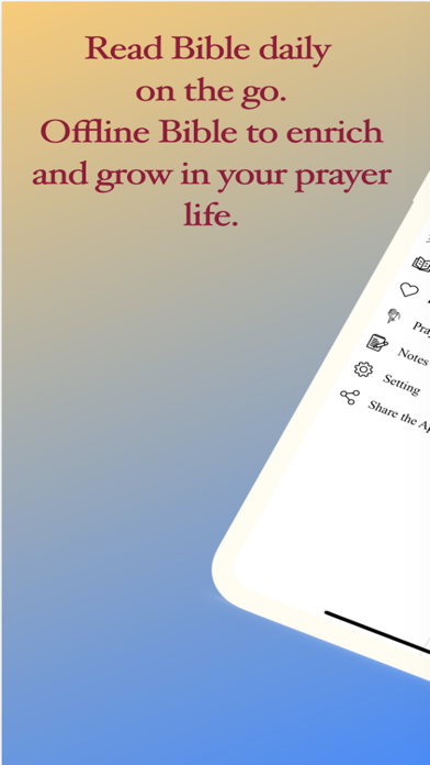 Holy Bible + Daily Verse Screenshot