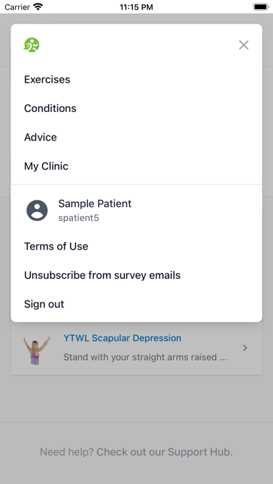 HealthCom Screenshot