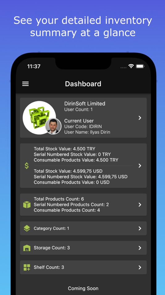 #1. Inventory +Plus (iOS) Podle: Ilyas Dirin
