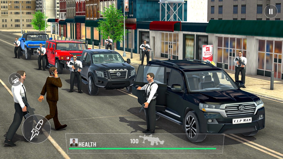 #1. Vip Security Simulator Game (iOS) 게시자: Humbly Business Enterprise LLC