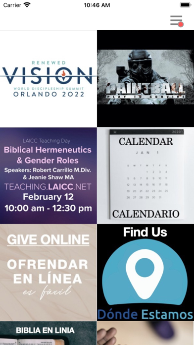 Ministerio Latino Americano Screenshot