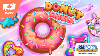 Donut Maker Kids Cooking Games Screenshot