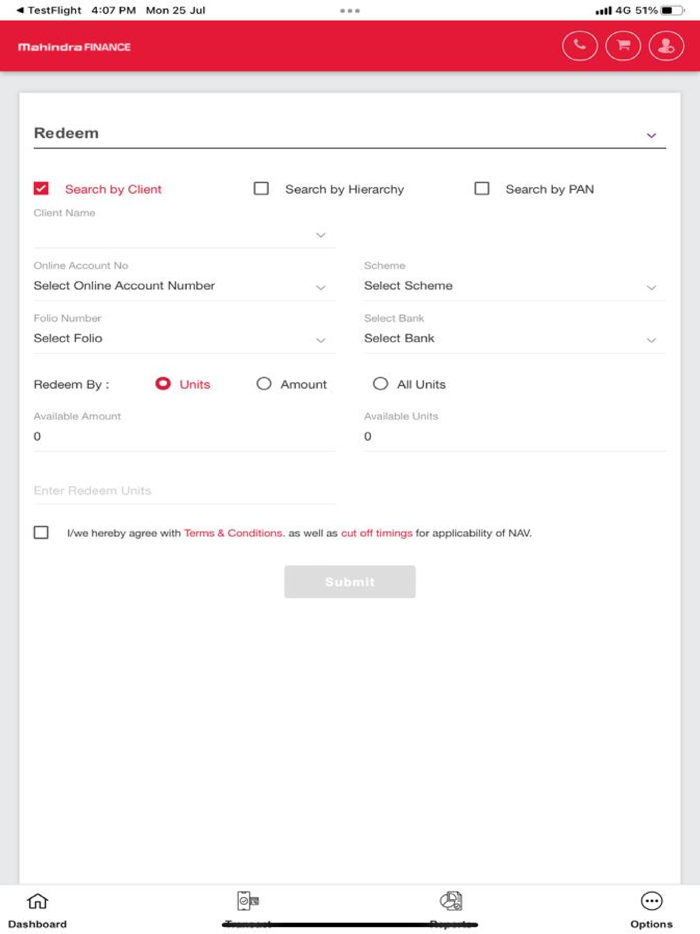 Mahindra Finance Investments
