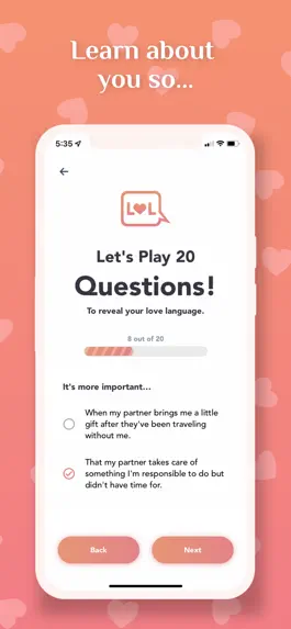 Game screenshot Language Of Love Dating apk