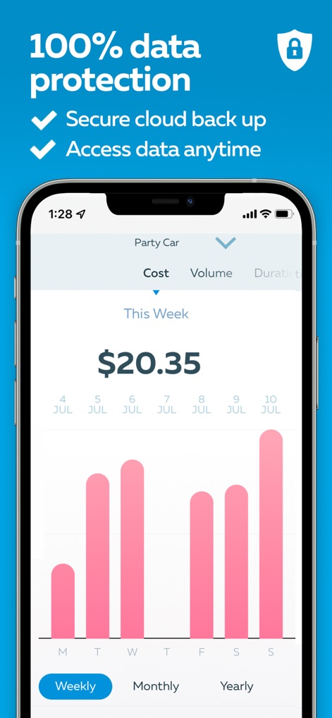 GOFAR All-in-1 Mileage Tracker - gofar-app-data-security-backup