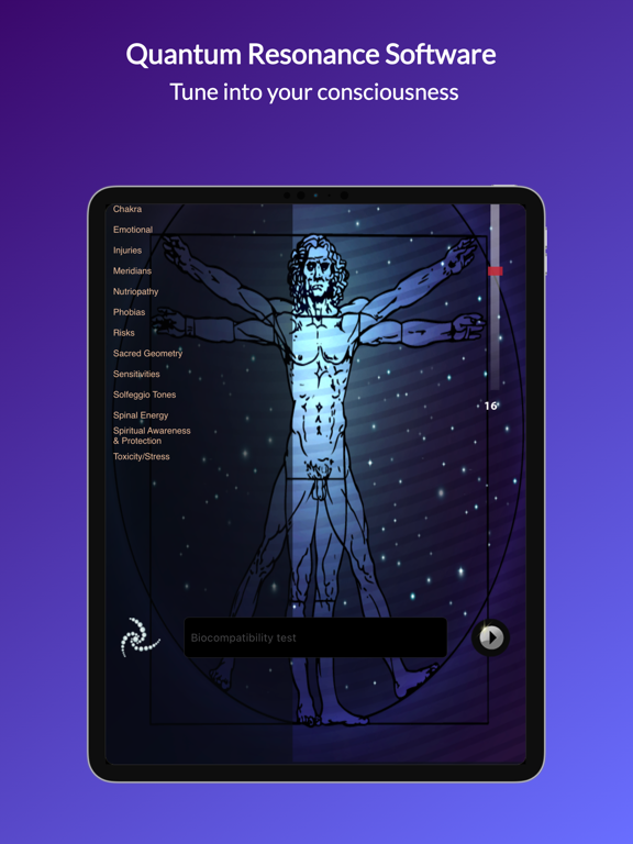 Quantum Life Infinity iPad screenshot 2 - Lifestyle app