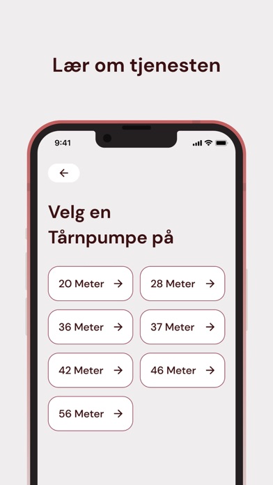Betongpumping Screenshot