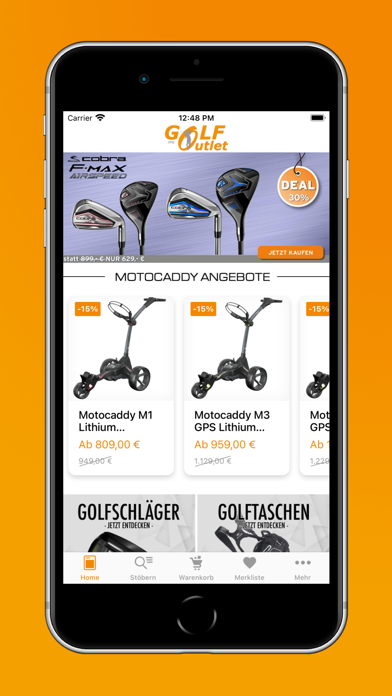 Mygolfoutlet-Golfshop Screenshot
