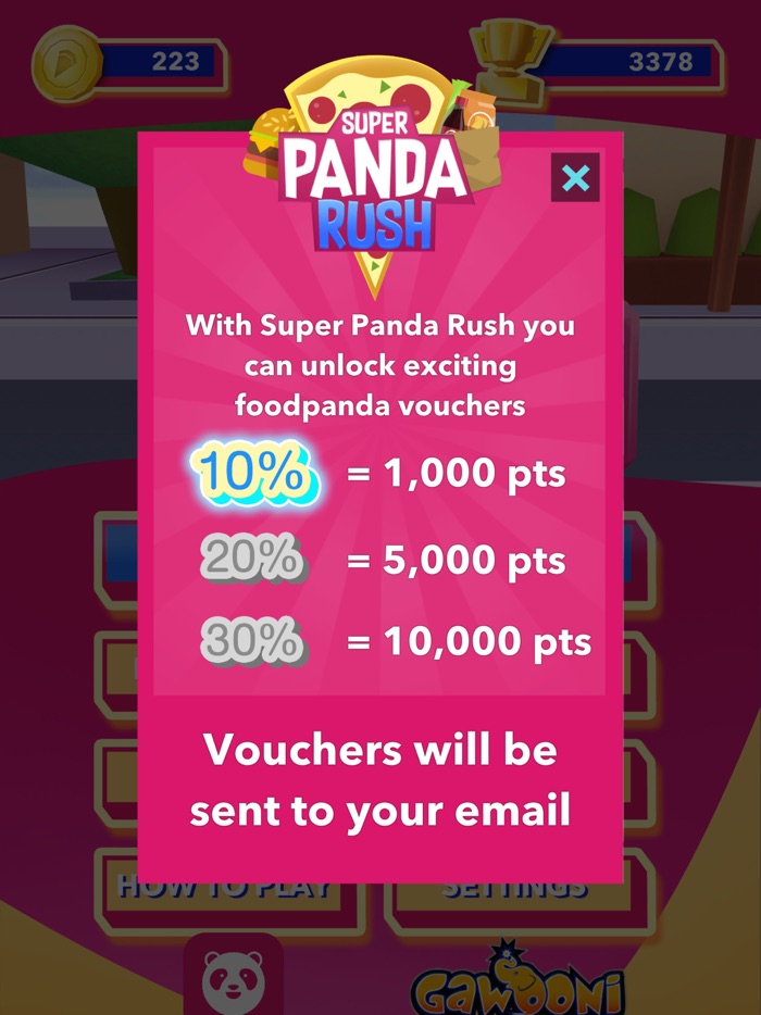 Super Panda Rush