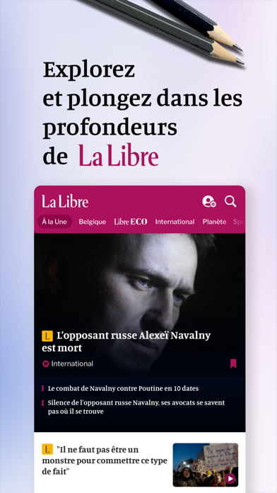 La Libre News Screenshot