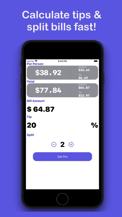 Tip Calculator: Split Bills