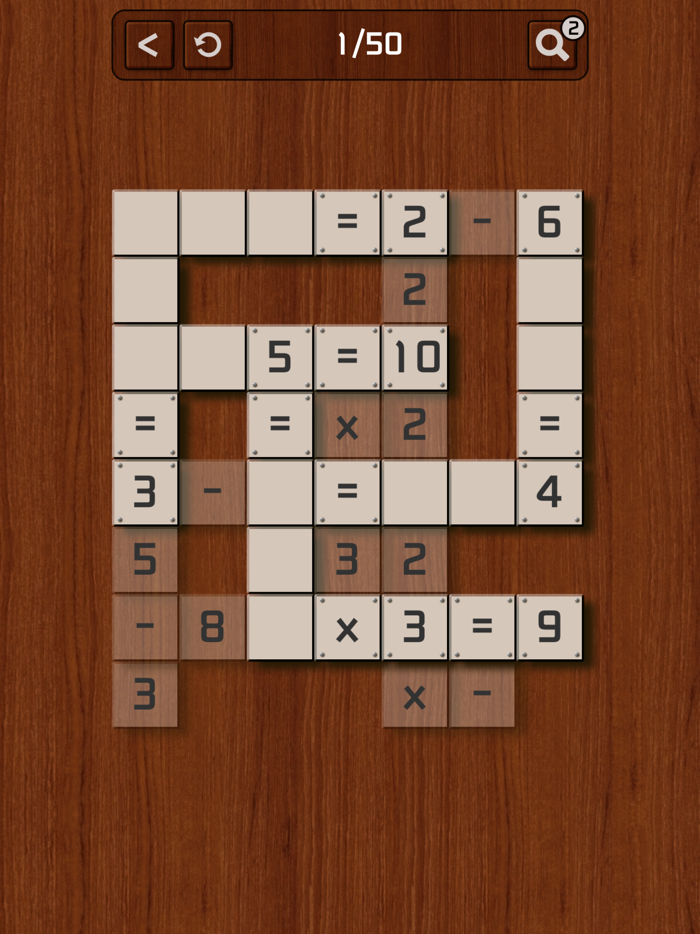 Math Crossword Brain Training