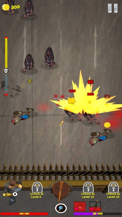 Zombie War - City Defense Game Screenshot