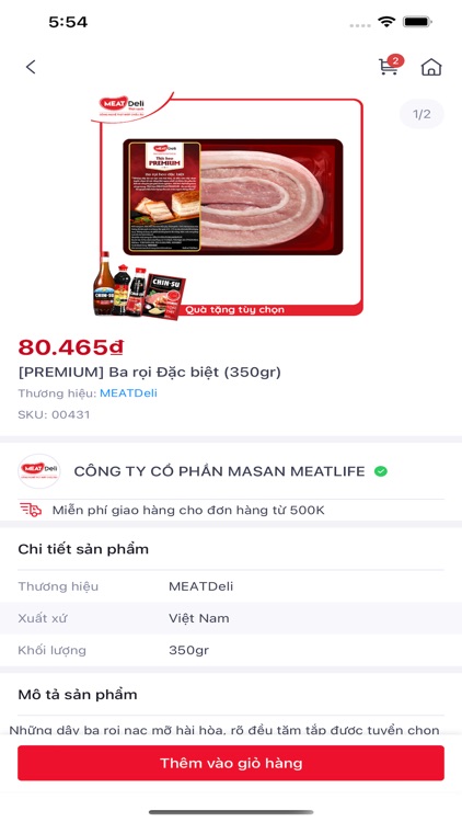 MEATDeli Thịt sạch screenshot-3