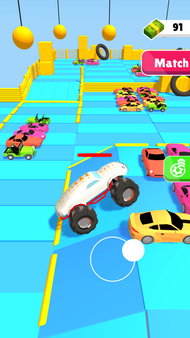 Screenshot 1 of Monster Car Arena App
