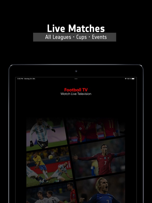 Futebol TV ao vivo - TV Stream na App Store